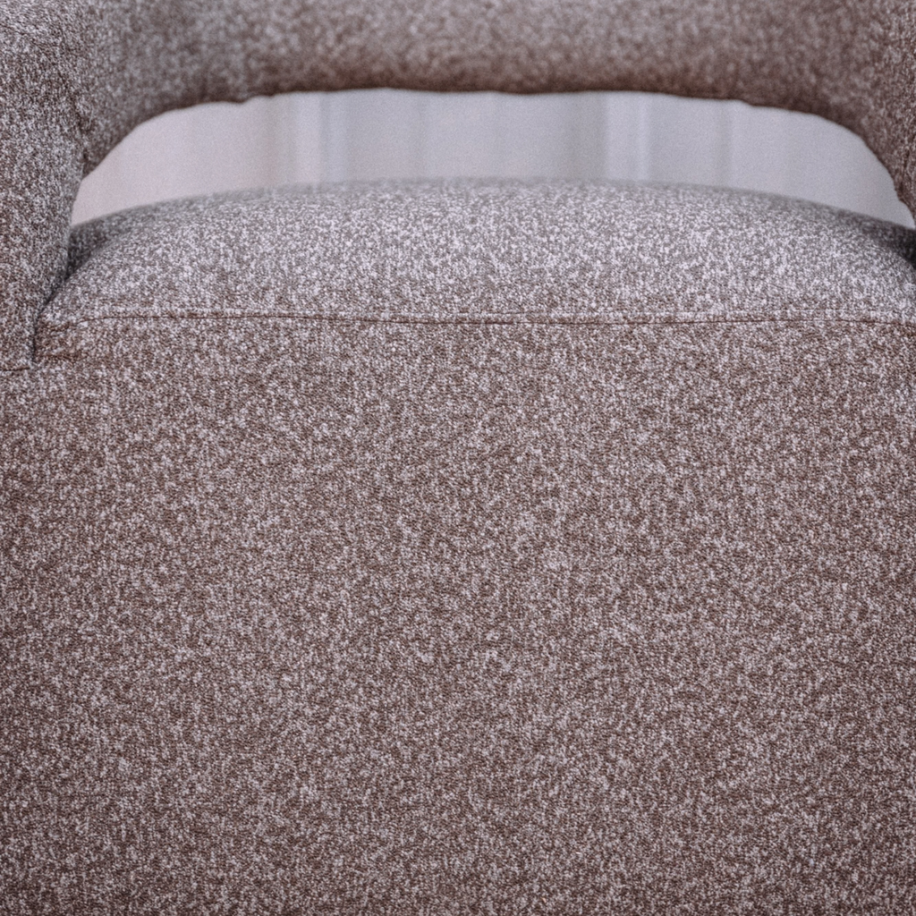 Jenny Bouclé Swivel Chair