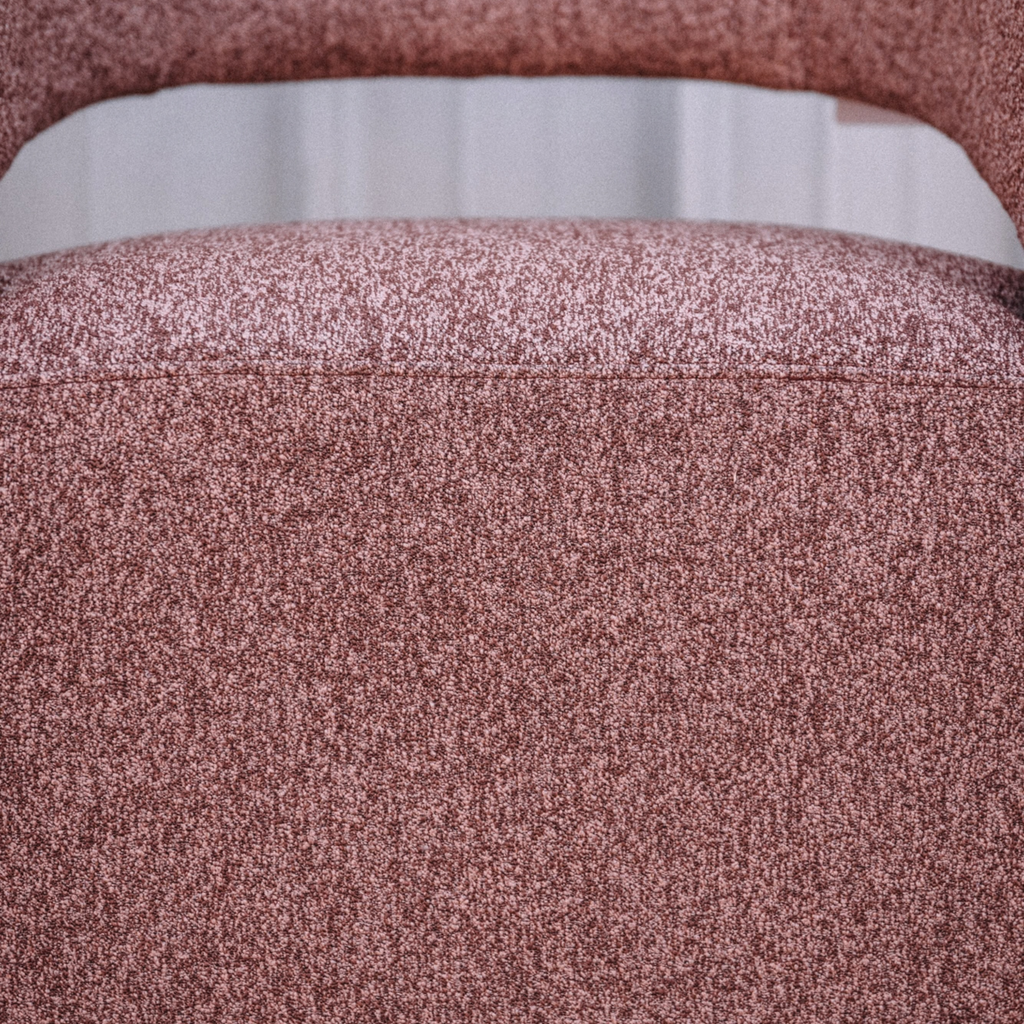 Jenny Bouclé Swivel Chair