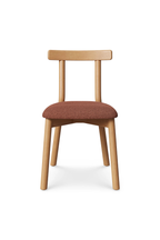 Article Ulka Dining Chair - White Oak and Ratine Oxide (Set of 2)