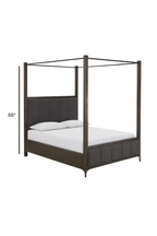 Modus Furniture Lucerne Canopy Bed Vintage Coffee