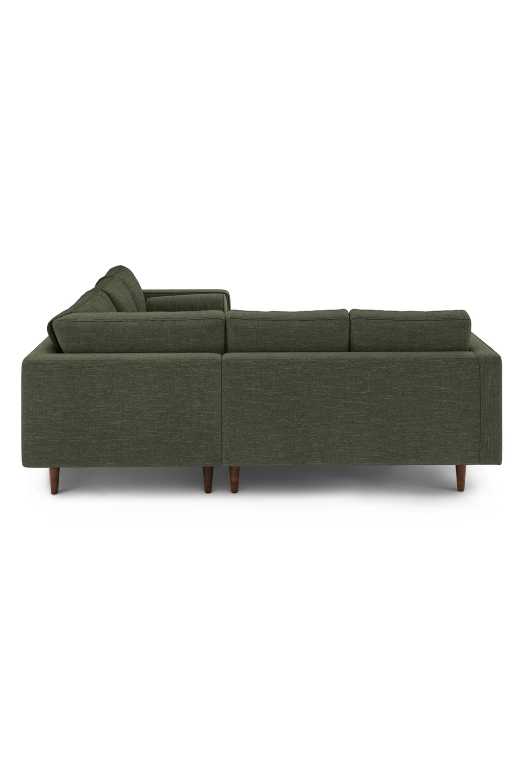 Article Sven 91" Tufted Corner Sectional - Fir Green