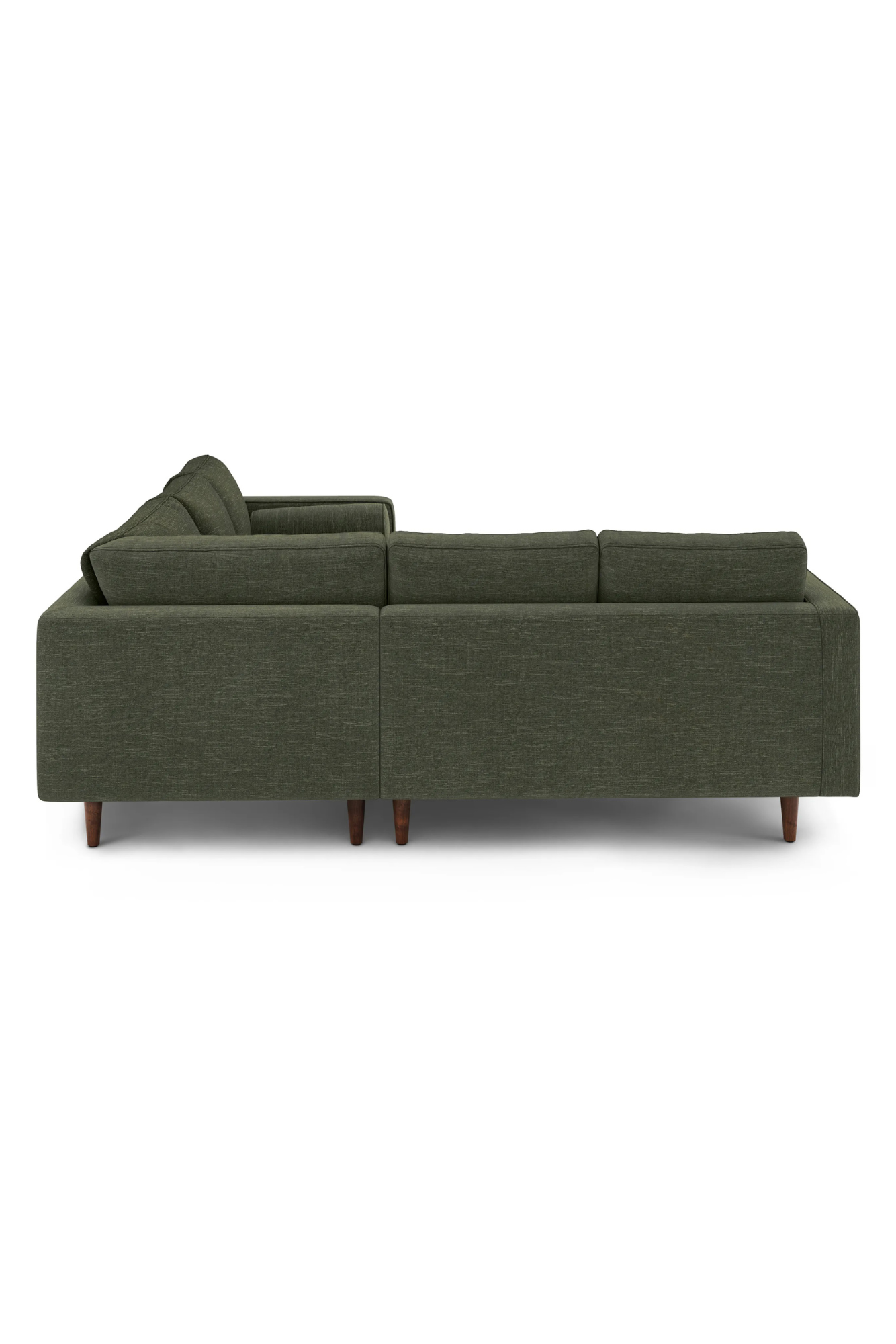Article Sven 91" Tufted Corner Sectional - Fir Green