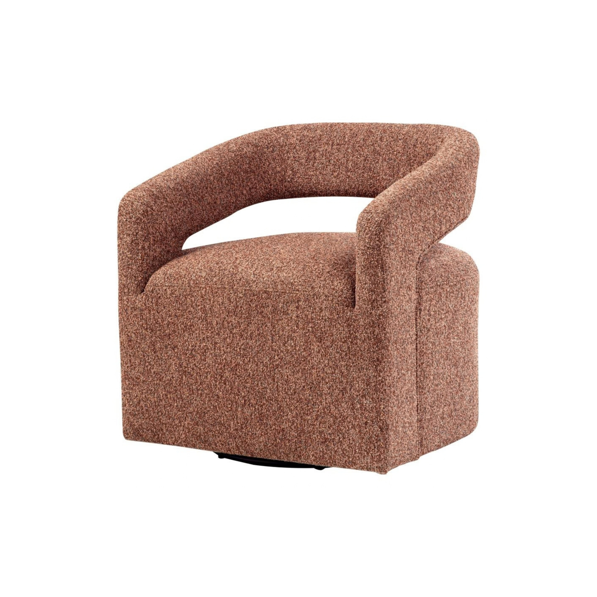 Jenny Bouclé Swivel Chair