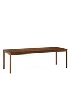 Article Heidi 78" - 97.5" Extendable Dining Table - Walnut