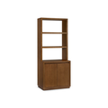 Leif 32" Modular Bookcase - Smoked Oak