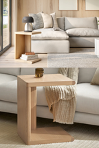 Article Torme C Side Table - White Oak