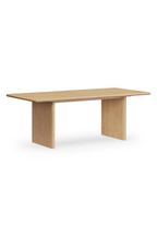 Article Torme 82.75" - 104.25" Extendable Dining Table - White Oak