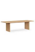 Article Torme 82.75" - 104.25" Extendable Dining Table - White Oak