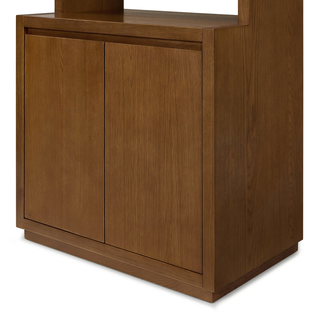 Leif 32" Modular Bookcase - Smoked Oak