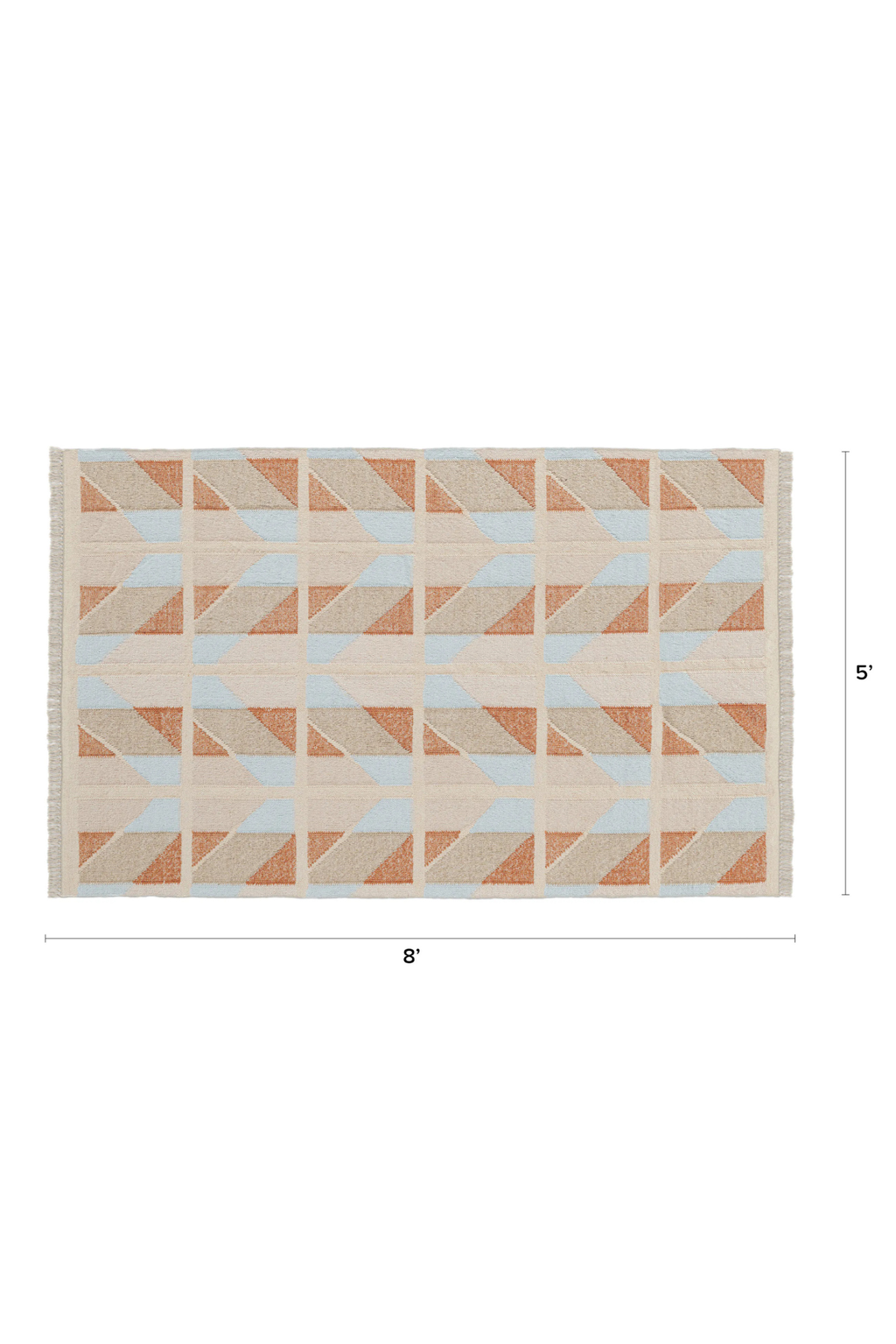 Article Hannes 5 X 8 Rug - Quilt Chevron