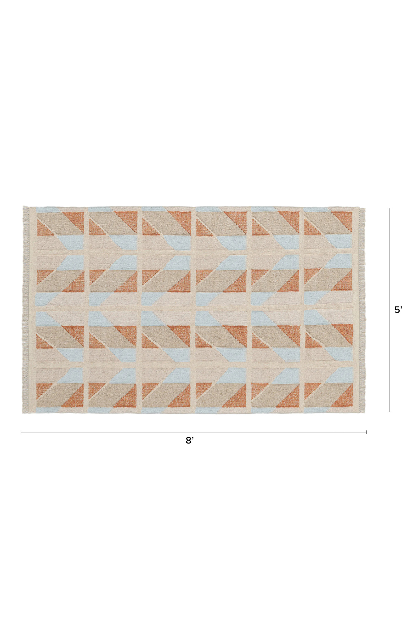 Article Hannes 5 X 8 Rug - Quilt Chevron