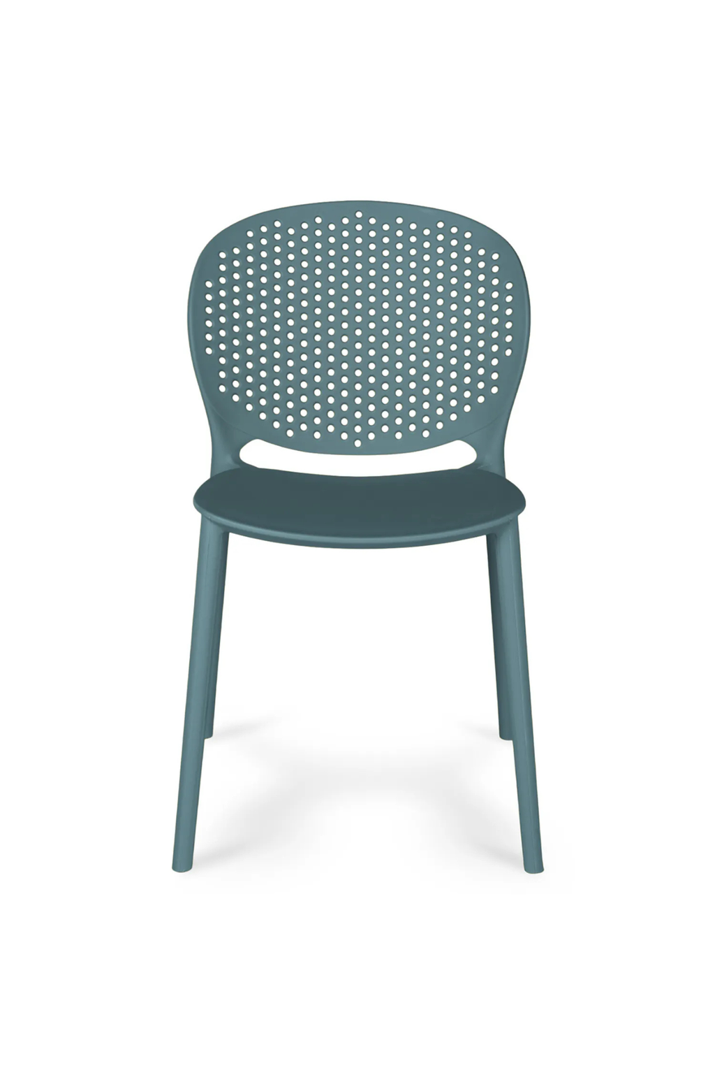 Article Dot Outdoor Stackable Dining Chair - Surf Blue (Set of 4)