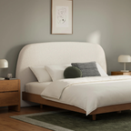 Kaleo King Headboard + Basi White Oak King Bed - Bundle