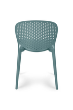 Article Dot Outdoor Stackable Dining Chair - Surf Blue (Set of 4)