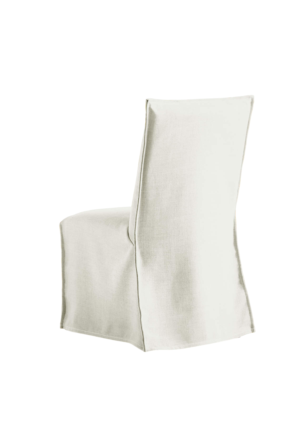 Crate & Barrel Addison Flange Slipcovered Dining Chair (Set of 2)