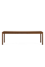 Article Heidi 78" - 97.5" Extendable Dining Table - Walnut