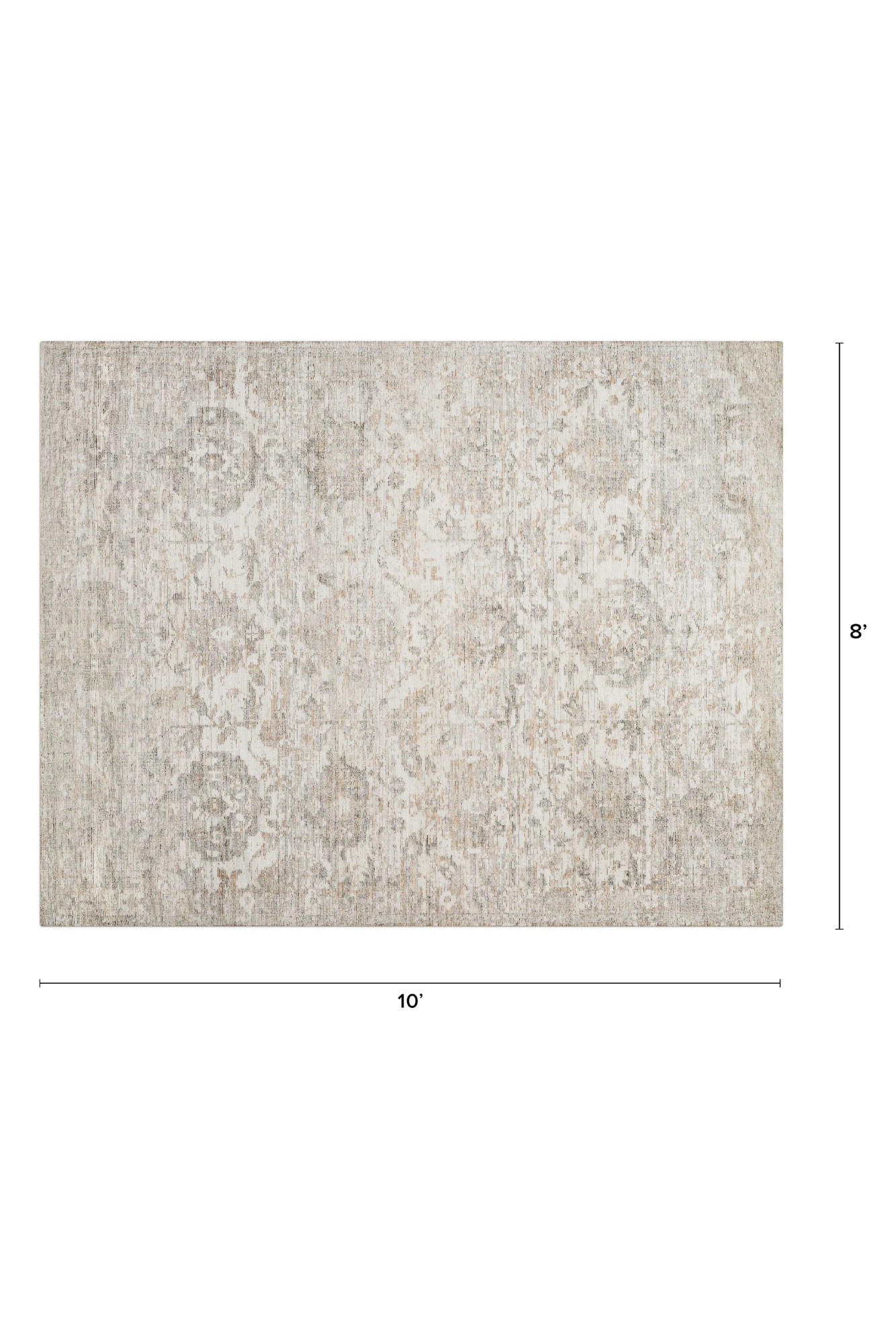 Article Luna 8 X 10 Rug - Peach Ivory