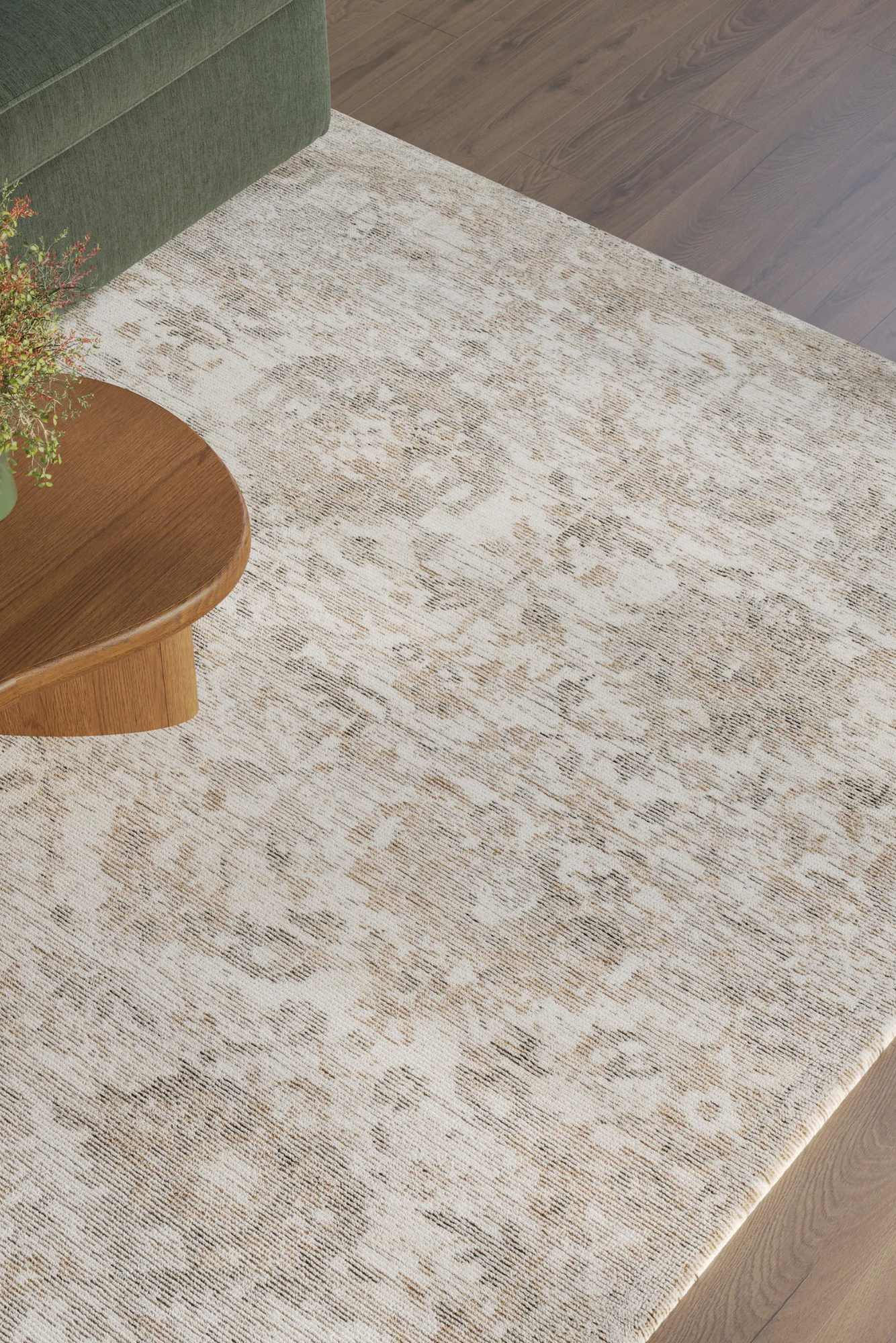 Article Luna 8 X 10 Rug - Peach Ivory