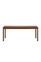 Article Heidi 78" - 97.5" Extendable Dining Table - Walnut