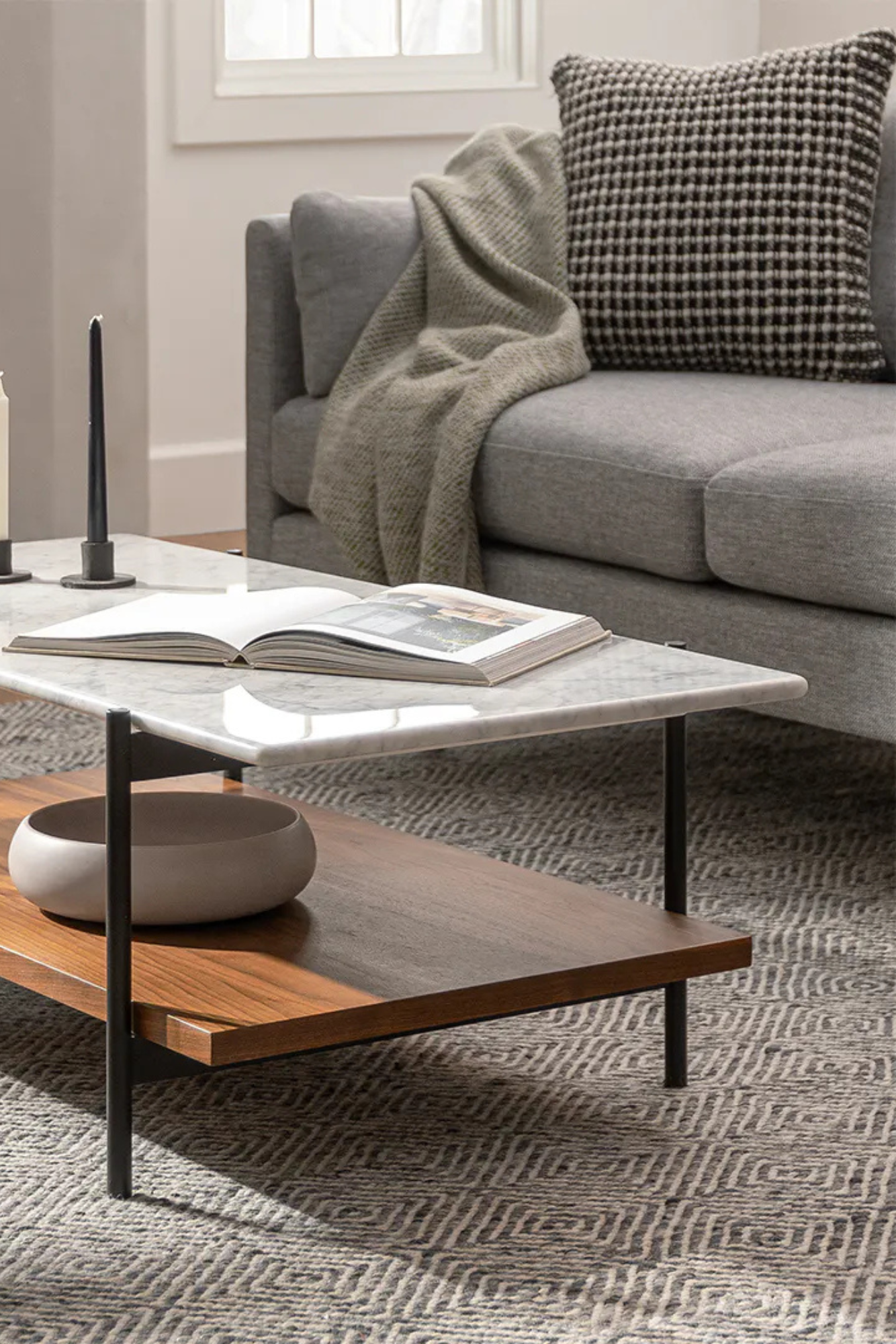 Article Bovi 8 X 10 Rug - Silver Gray