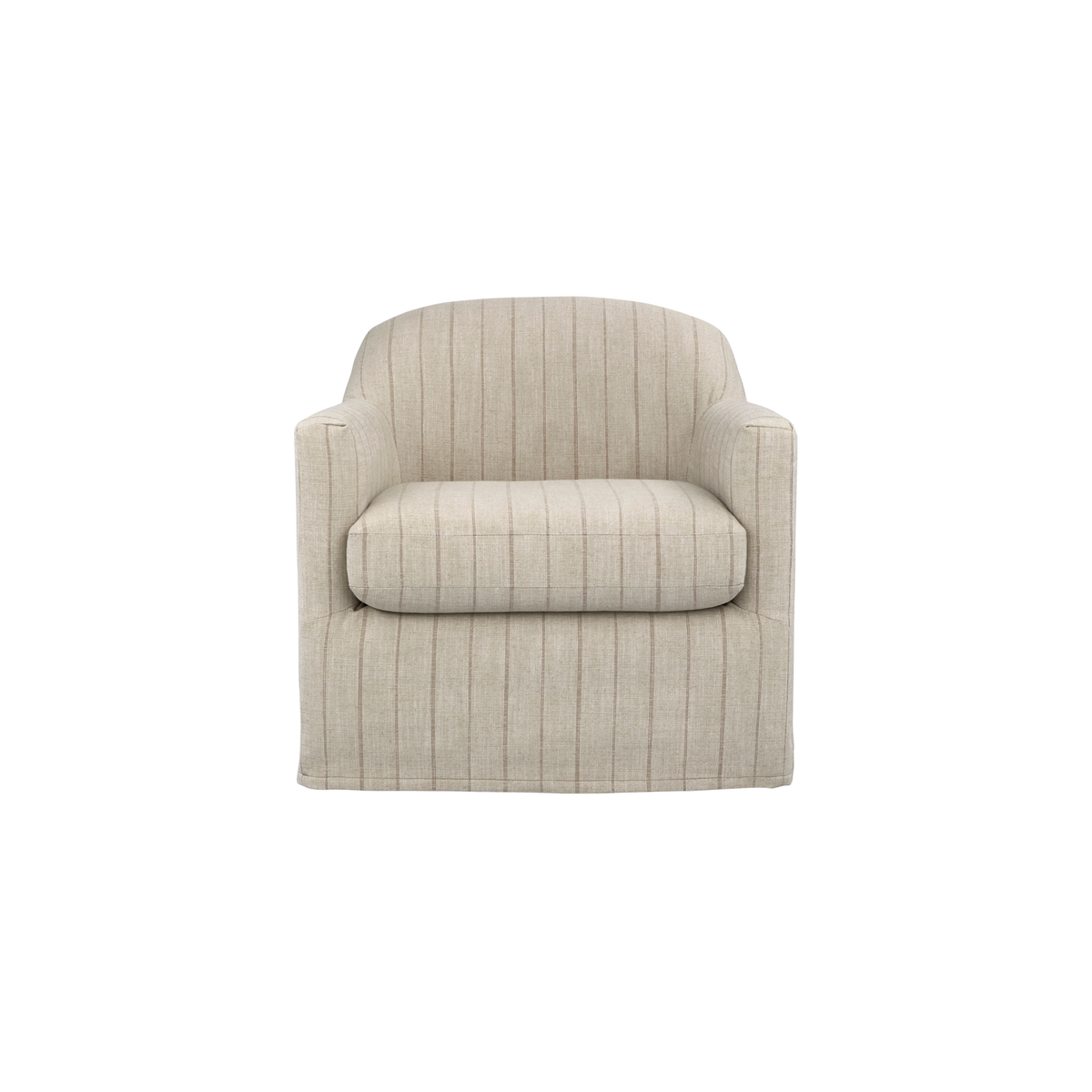 Polly Slipcover Swivel Chair