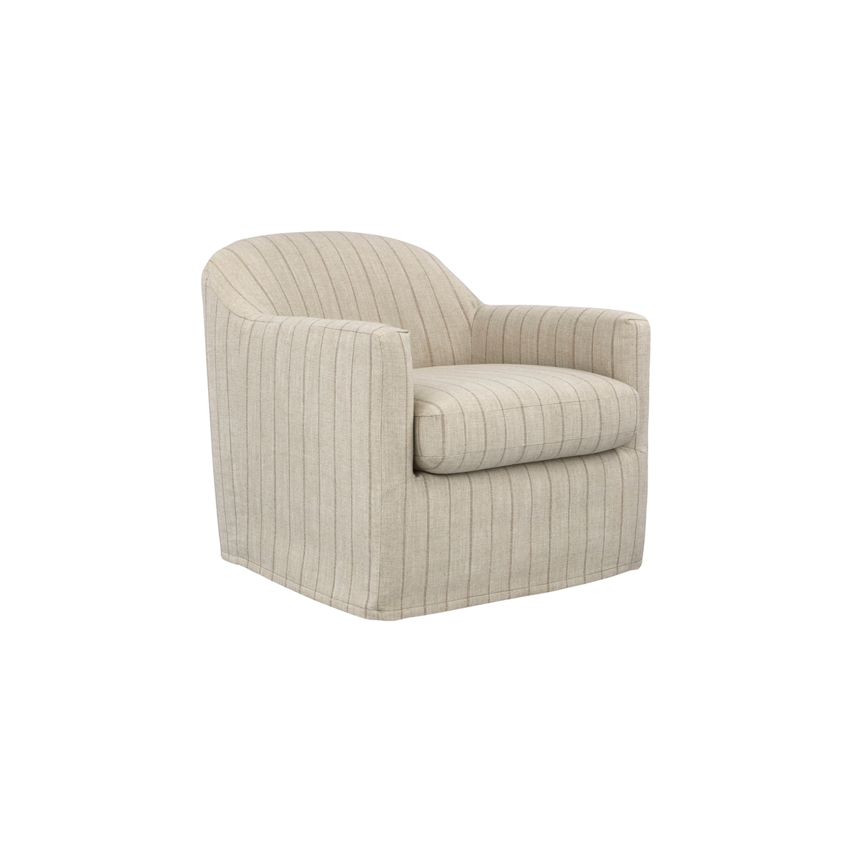 Polly Slipcover Swivel Chair