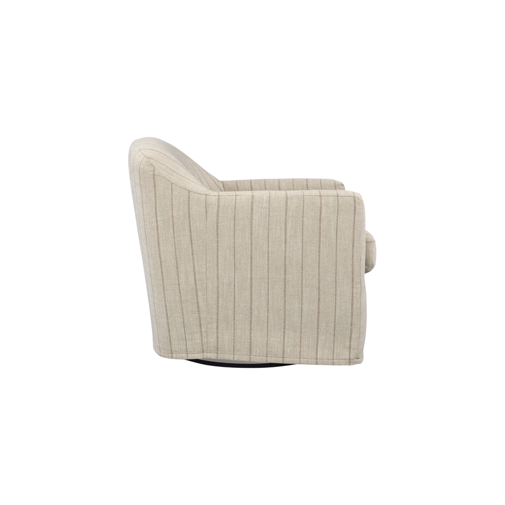 Polly Slipcover Swivel Chair