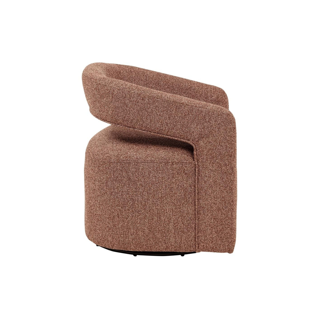 Jenny Bouclé Swivel Chair