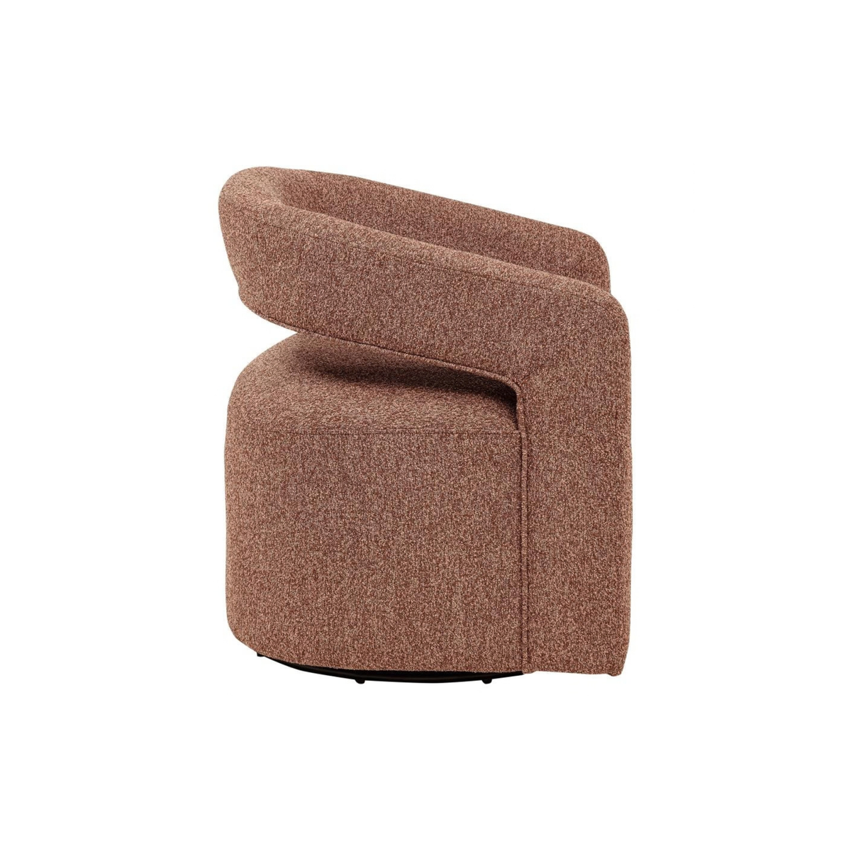 Jenny Bouclé Swivel Chair