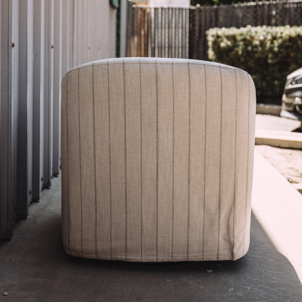 Polly Slipcover Swivel Chair