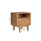 Article Cooper 1-Drawer Nightstand - Natural Oak
