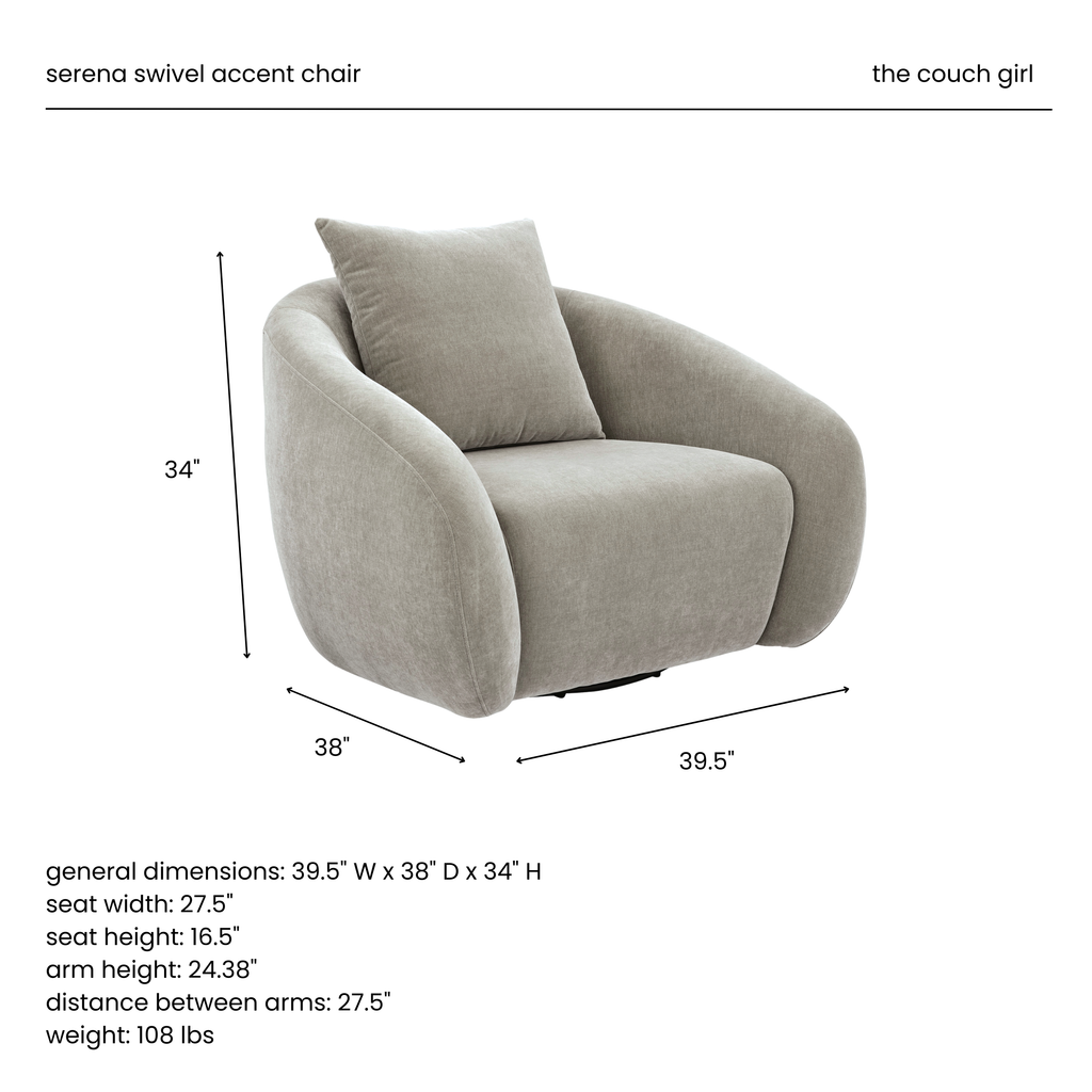 Serena Swivel Chair