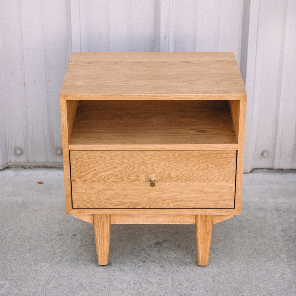 Article Cooper 1-Drawer Nightstand - Natural Oak