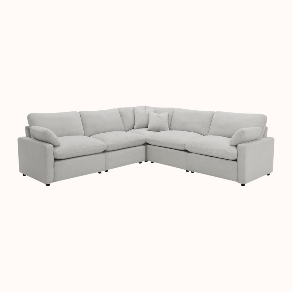 Charlie Upholstered Power Recliner Sectional