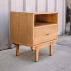 Article Cooper 1-Drawer Nightstand - Natural Oak