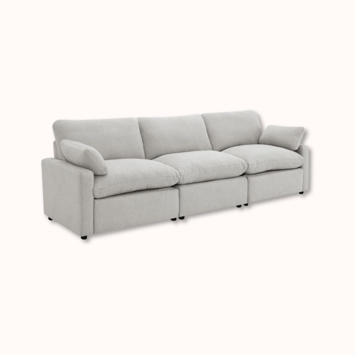 Charlie Upholstered Power Recliner Sectional