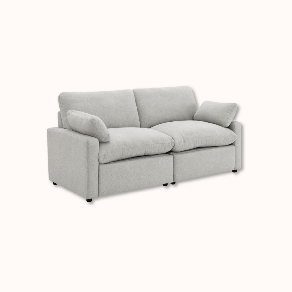 Charlie Upholstered Power Recliner Sectional