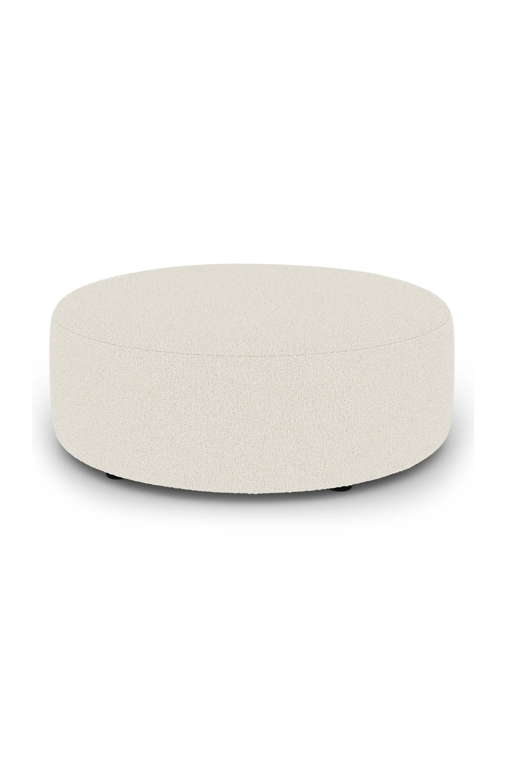 Article Avery 36" Ottoman - Ivory Wool Bouclé