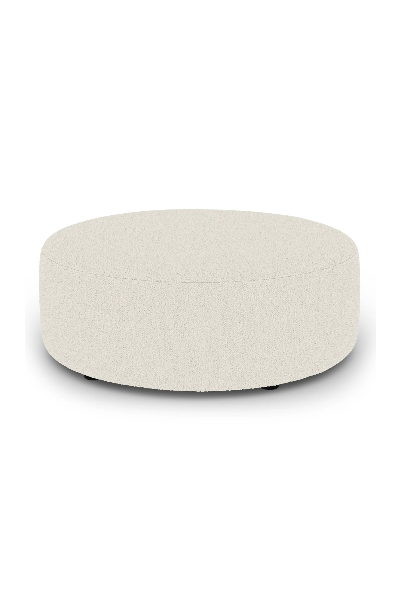 Article Avery 36" Ottoman - Ivory Wool Bouclé