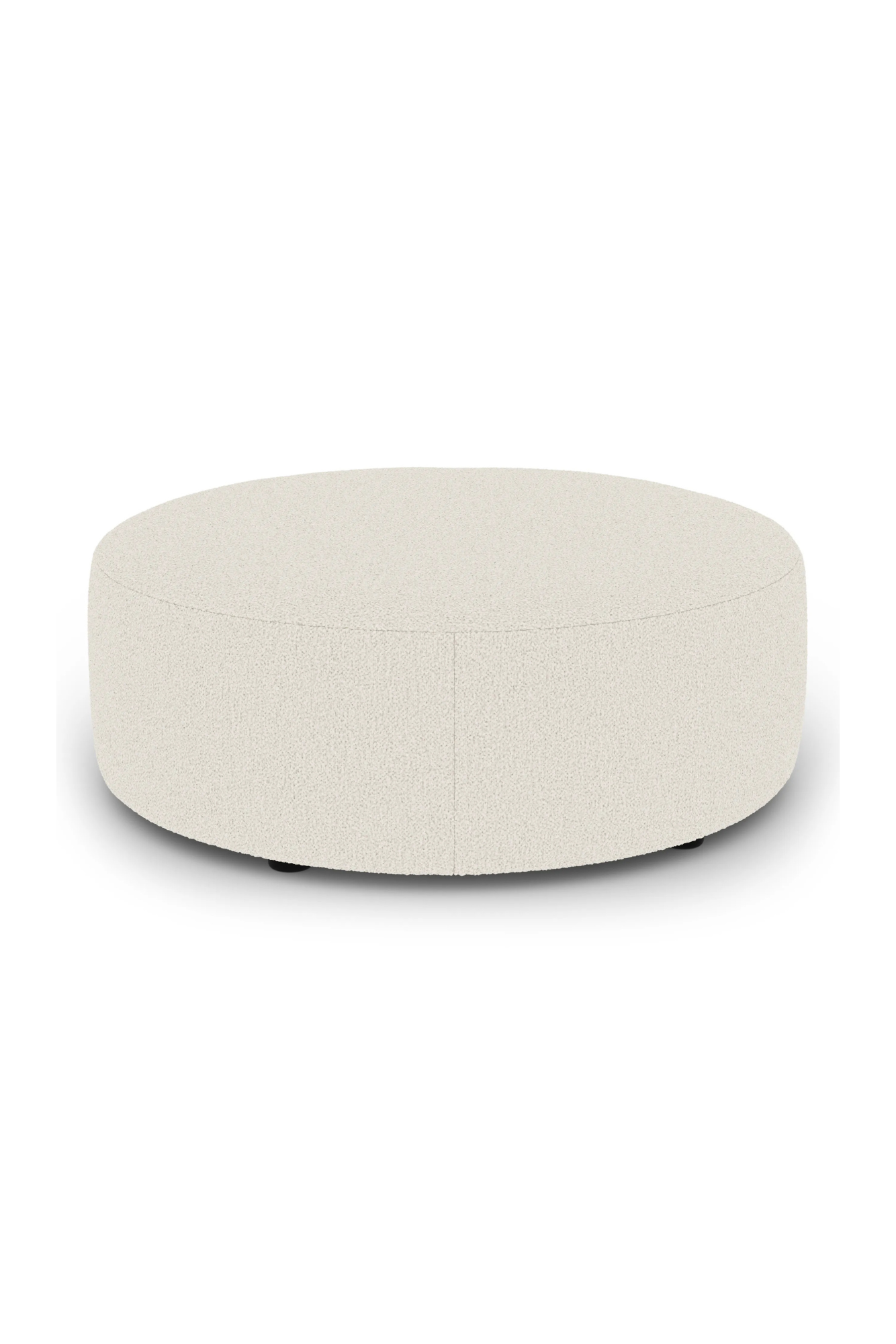 Article Avery 36" Ottoman - Ivory Wool Bouclé