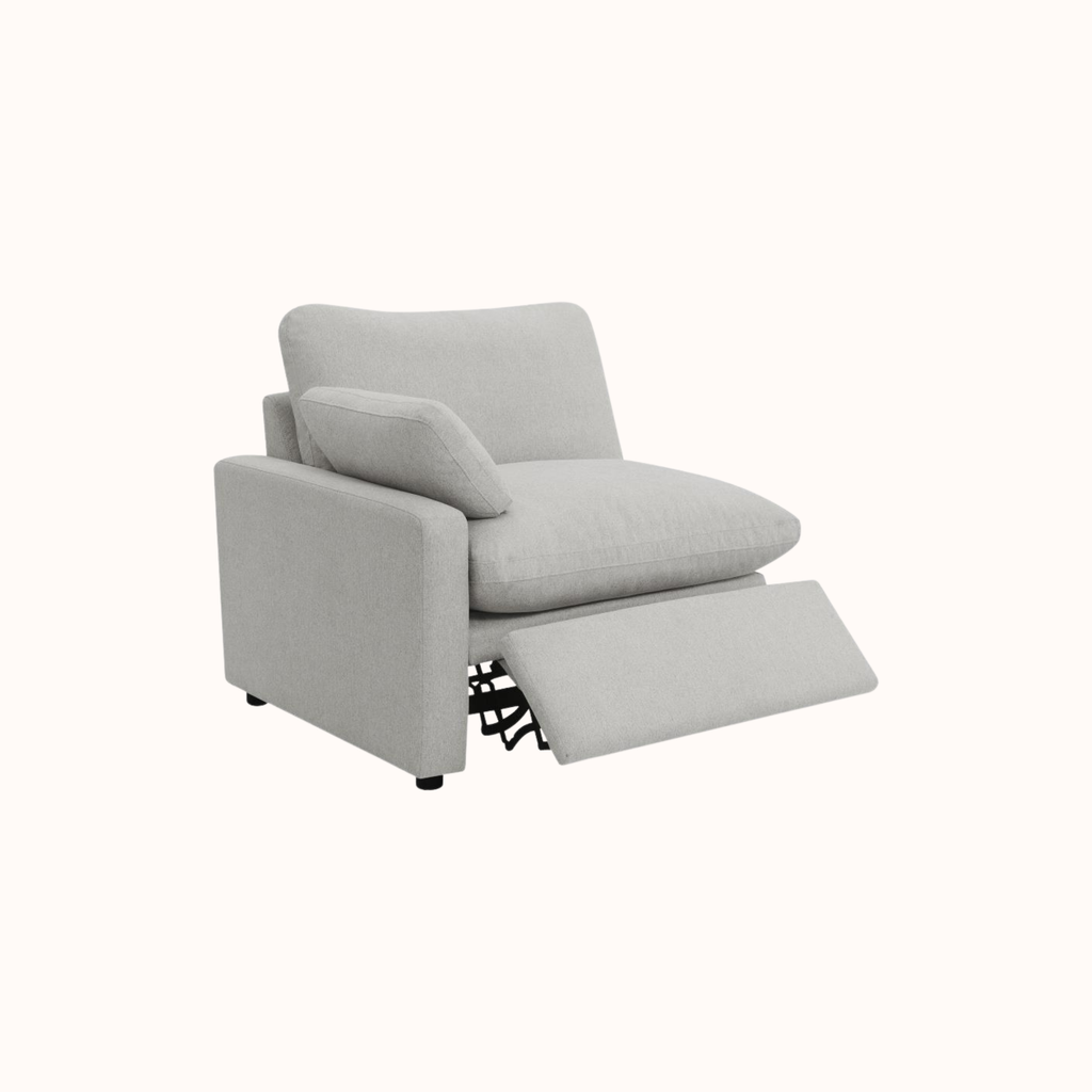 Charlie Upholstered Power Recliner Sectional