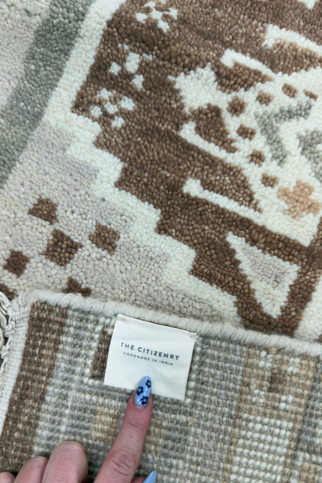 The Citizenry - Saraja Hand-Knotted Area Rug - 8x10