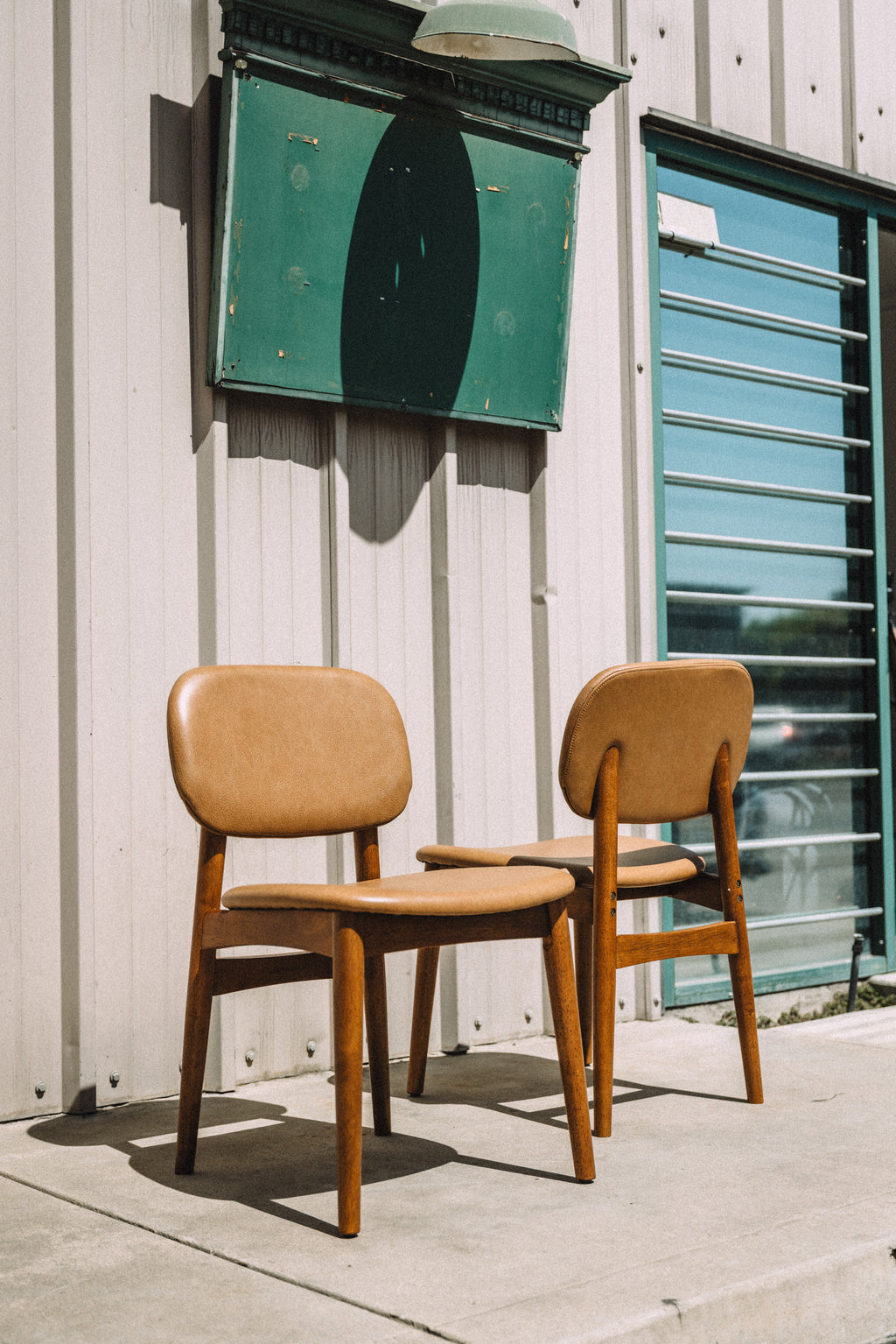 Castlery Kelsey Leather Dining Chairs (Set of 2)