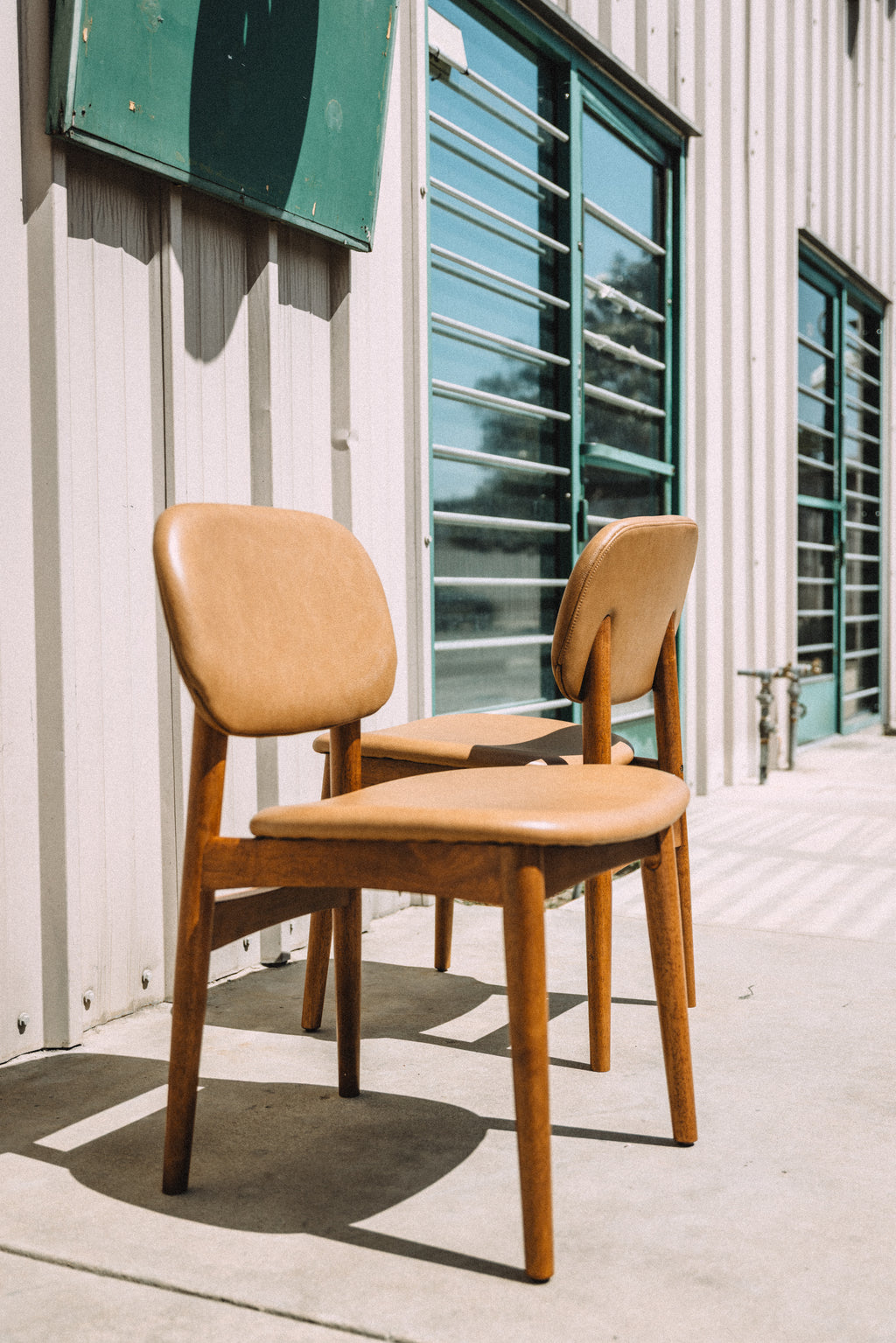 Castlery Kelsey Leather Dining Chairs (Set of 2)