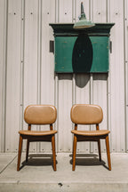 Castlery Kelsey Leather Dining Chairs (Set of 2)