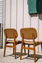 Castlery Kelsey Leather Dining Chairs (Set of 2)