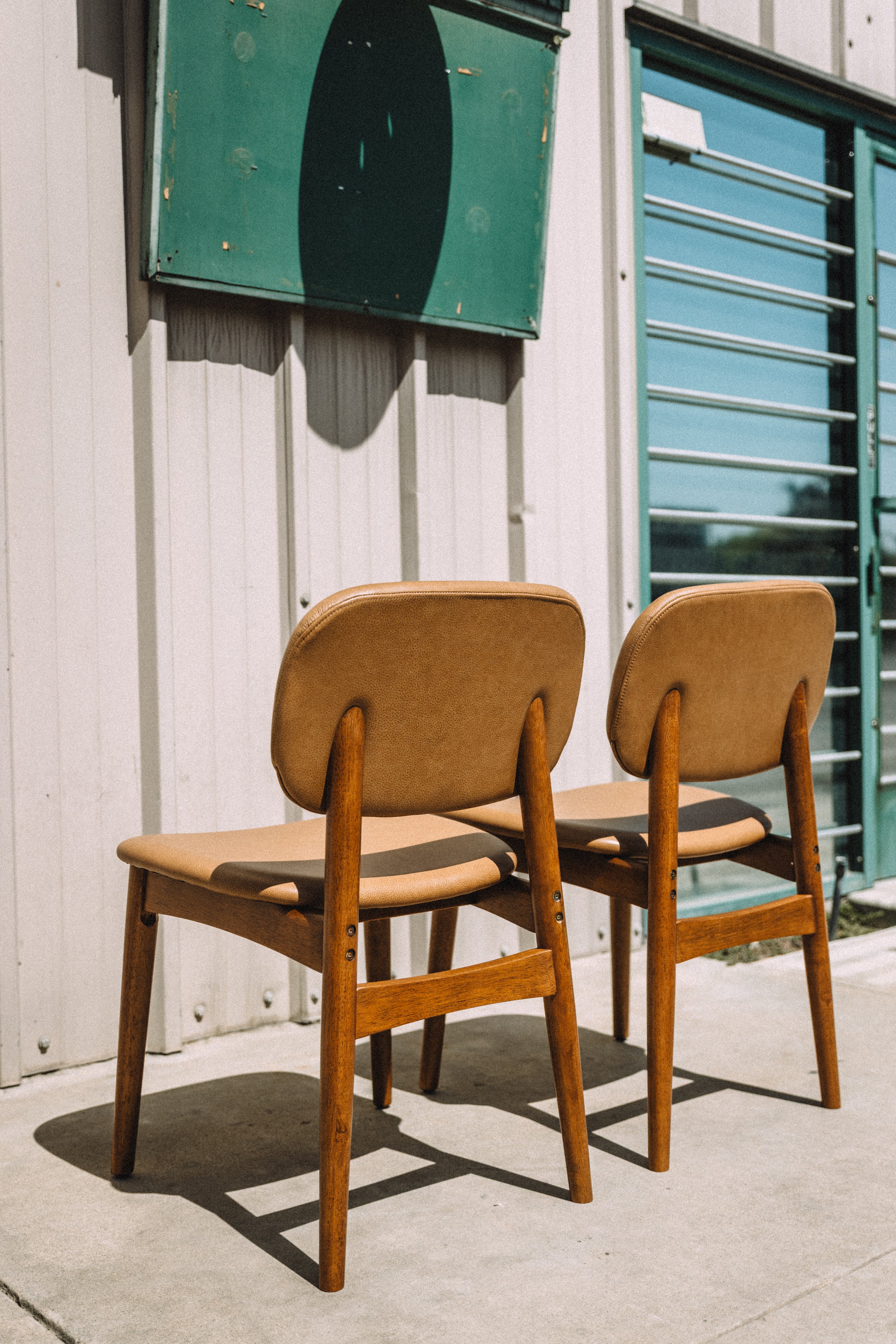 Castlery Kelsey Leather Dining Chairs (Set of 2)