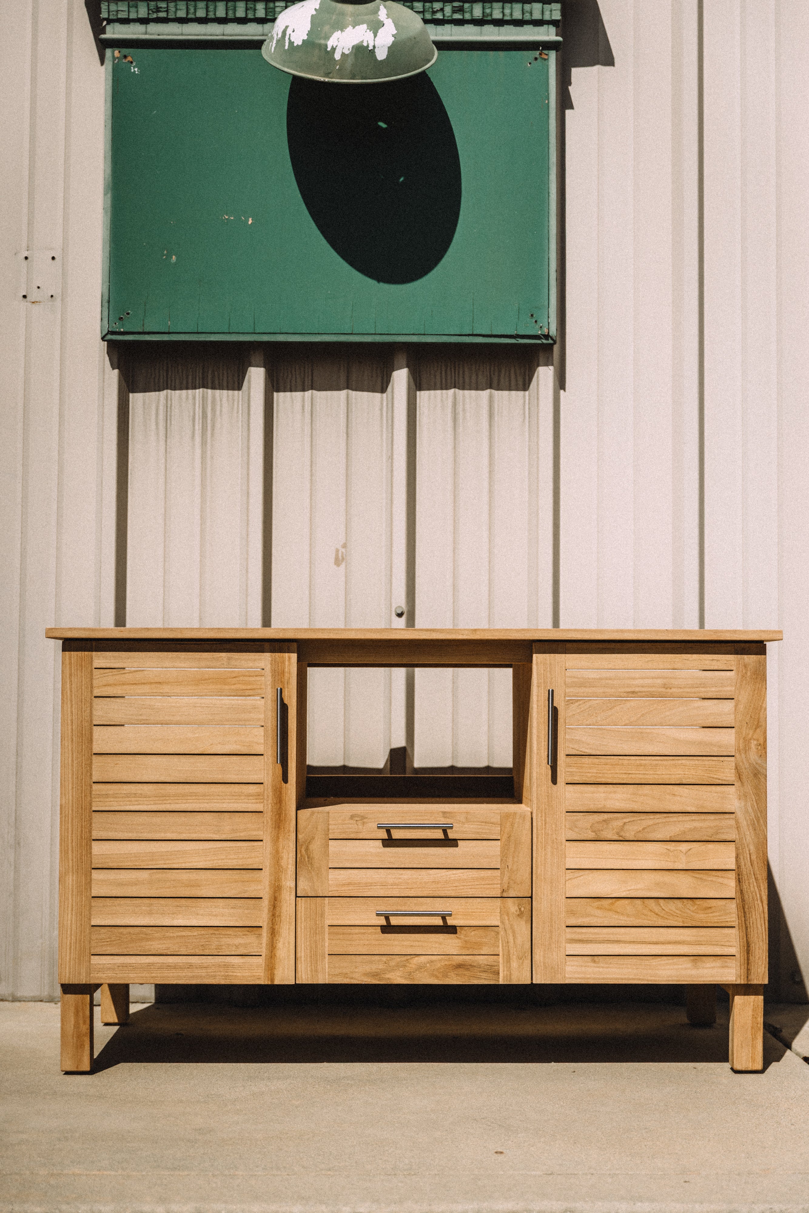 Tikamoon Soho Solid Teak 49" Vanity Console