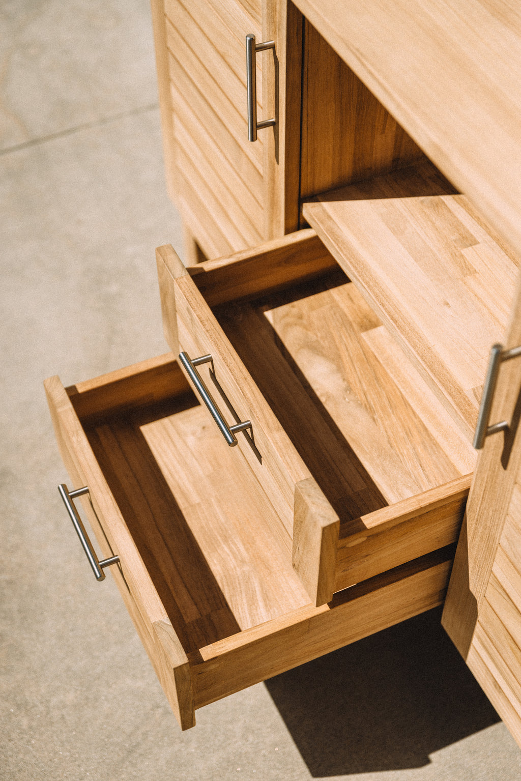 Tikamoon Soho Solid Teak 49" Vanity Console