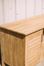 Tikamoon Soho Solid Teak 49" Vanity Console